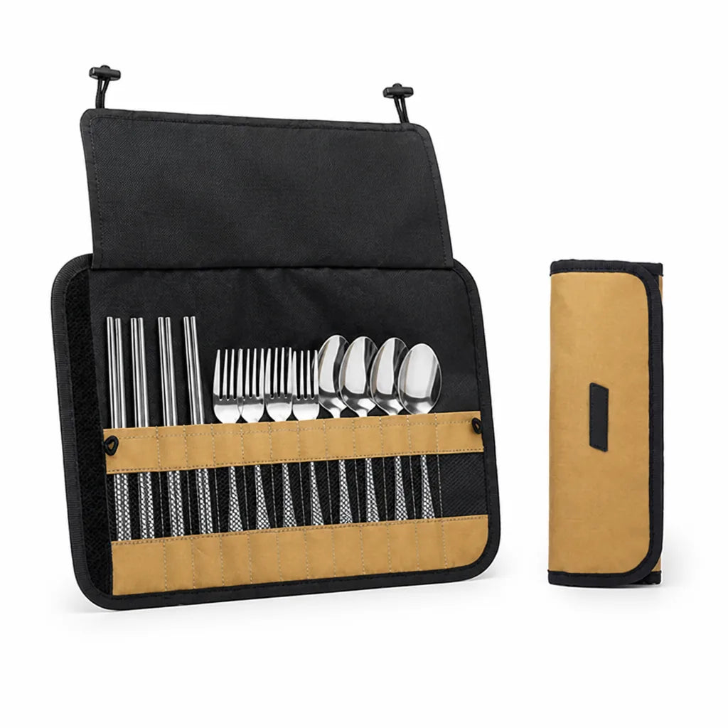 Camping Cutlery Set 304 Stainless Steel Set of 12