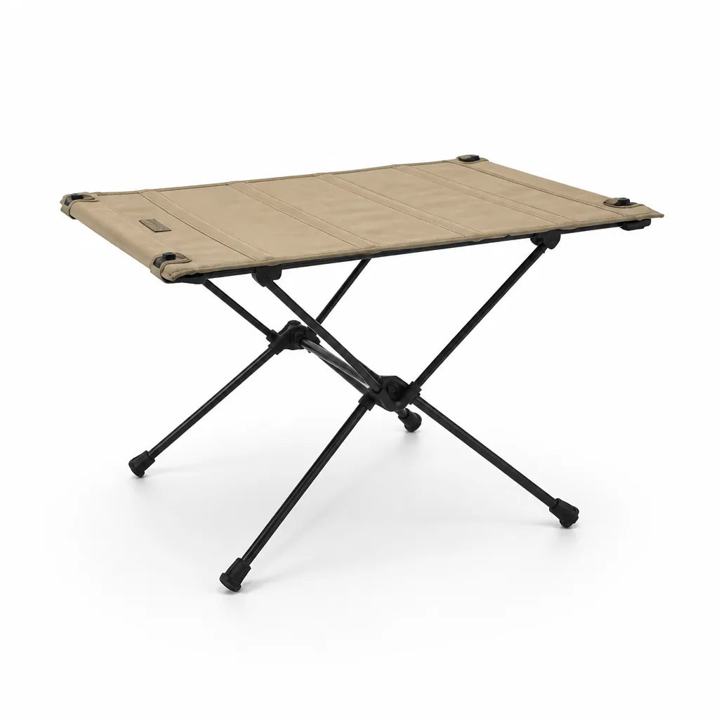 Camping Folding Table Lightweight Aluminum Roll-Up With Net Bag