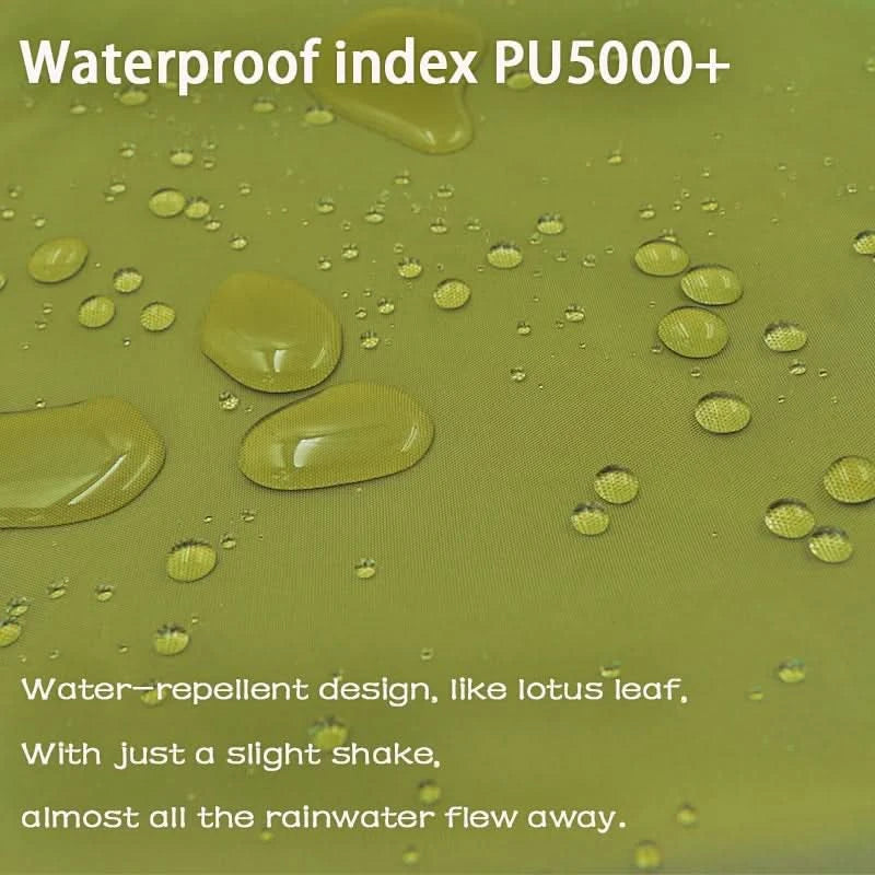 Camping Groundsheet 5000mm Waterproof 210D Oxford With Stakes