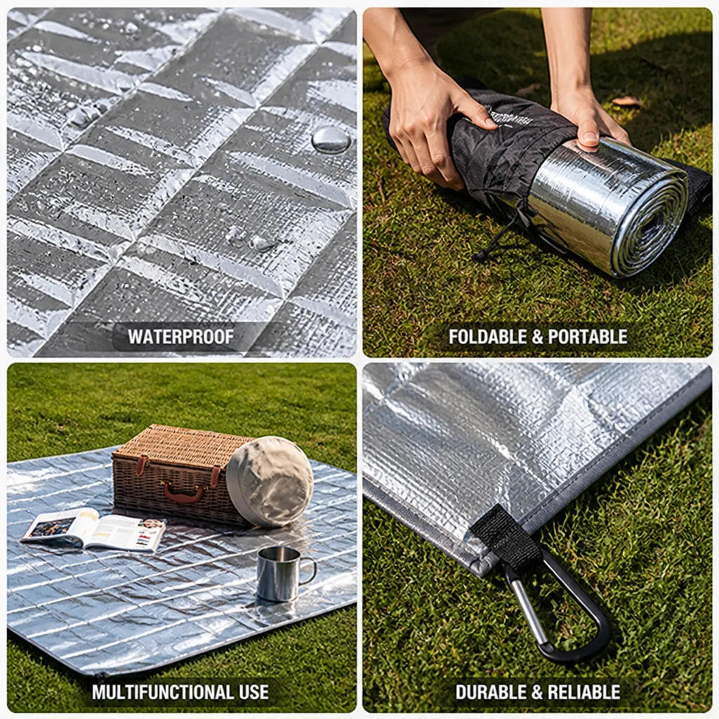 Camping Groundsheet Waterproof Foldable & Lightweight