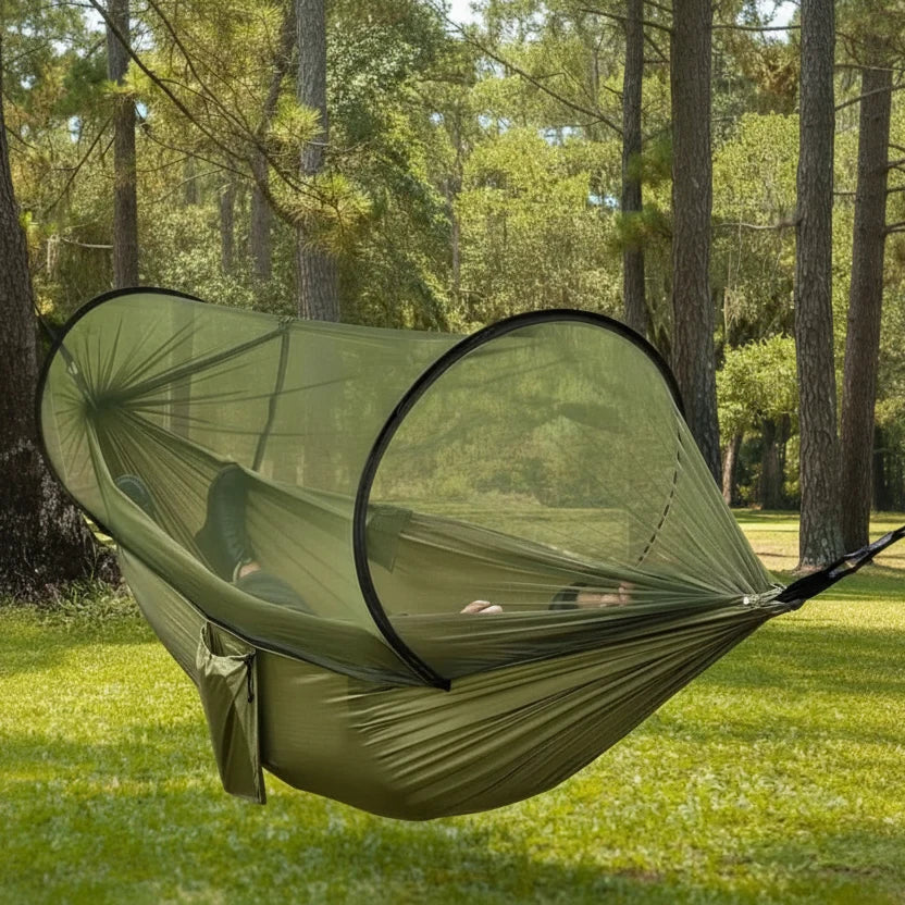 Camping Hammock Ultralight Integrated Mosquito Net 660 Lb Capacity