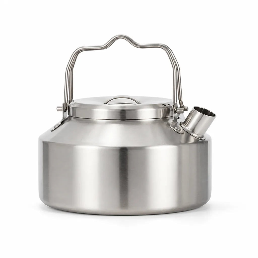Camping Kettle 304 Stainless Steel Foldable Handle