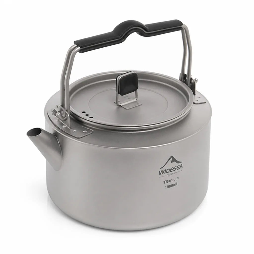Camping Kettle Lightweight Titanium 27/34 Fl Oz