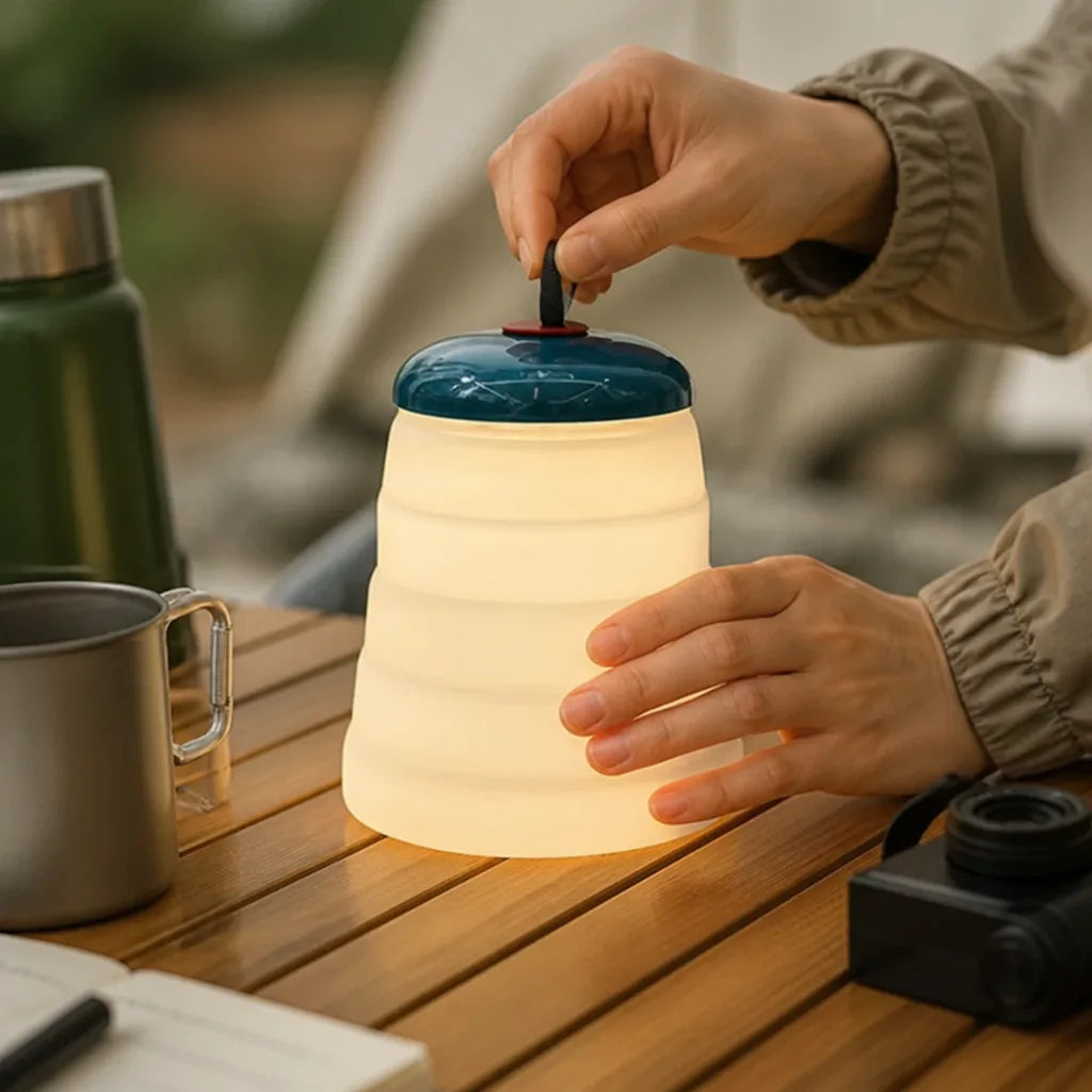 Camping Lantern Collapsible Rechargeable LED