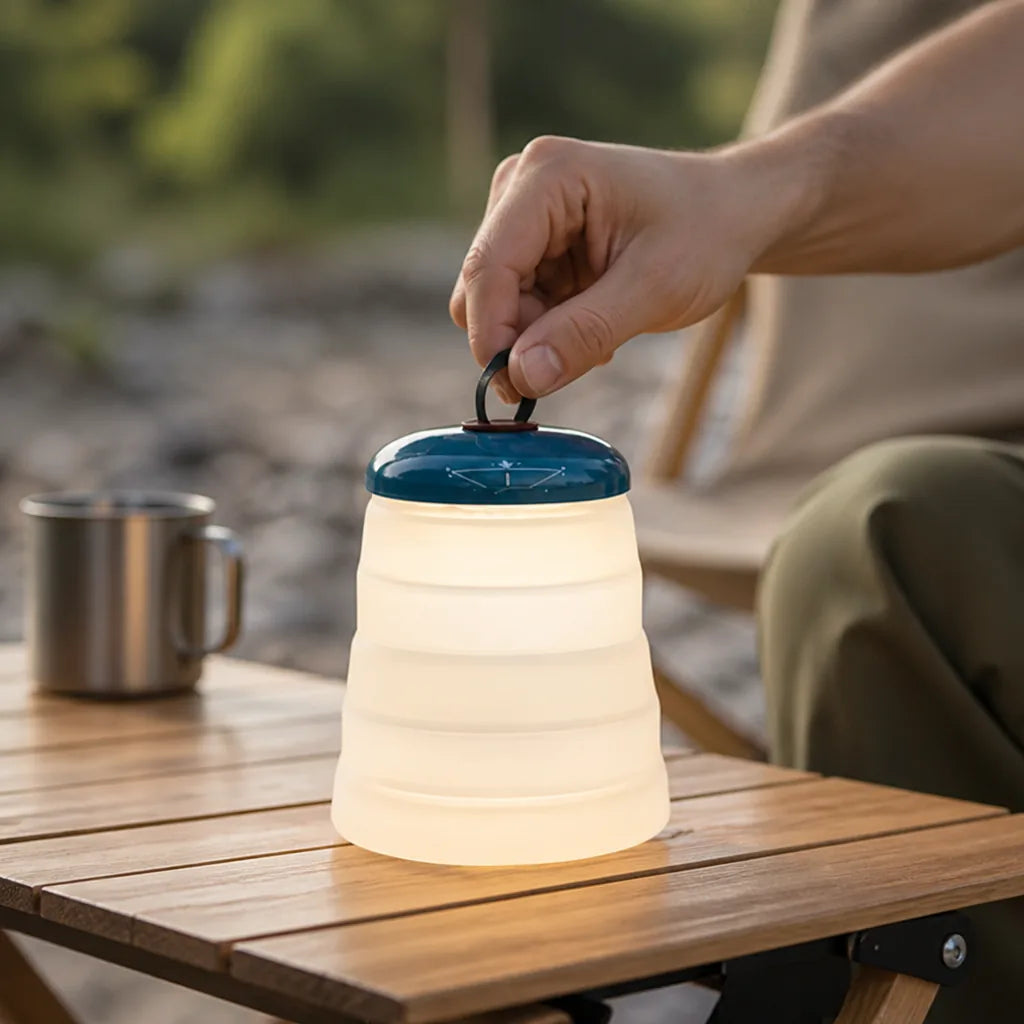 Camping Lantern Collapsible Rechargeable LED