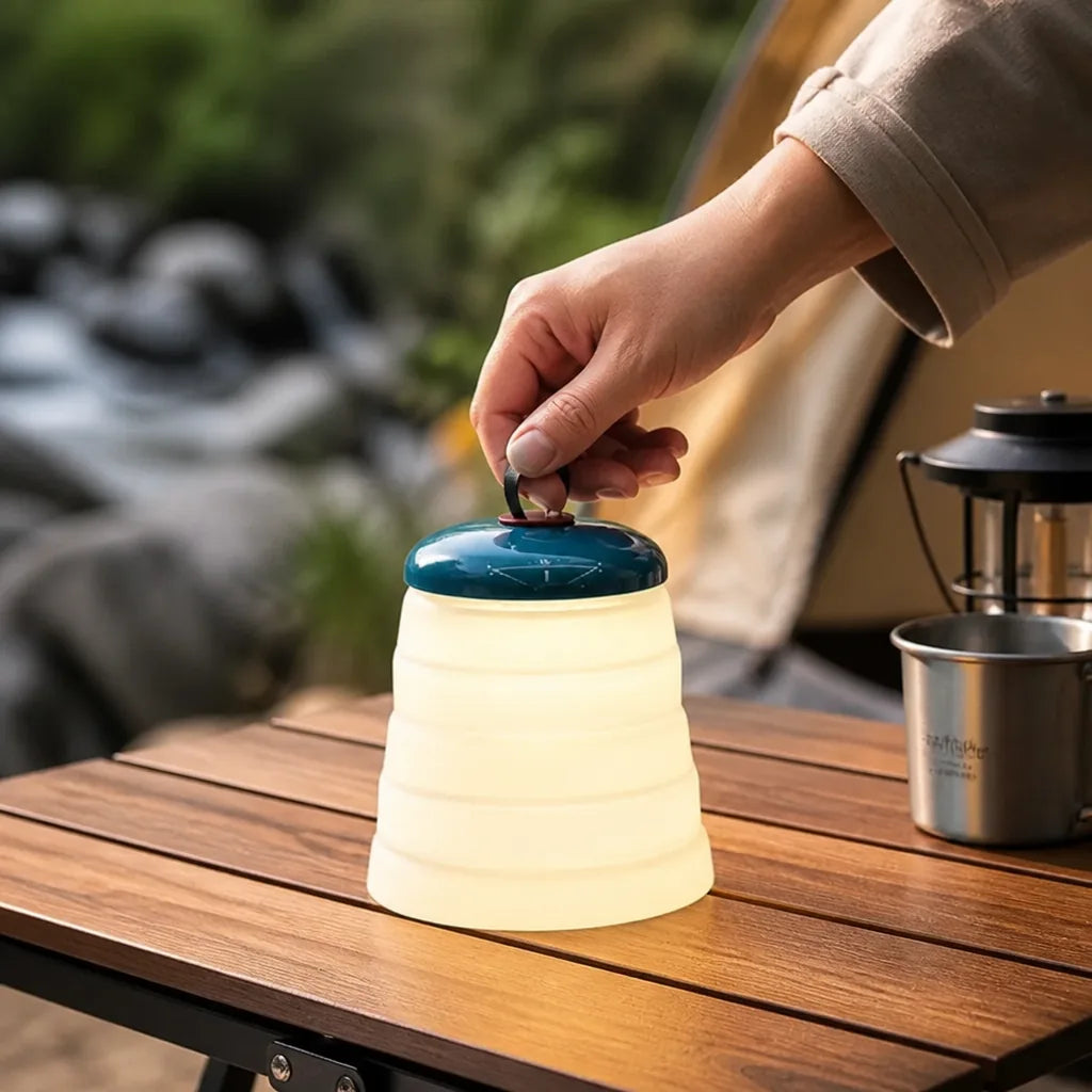Camping Lantern Rechargeable LED Collapsible