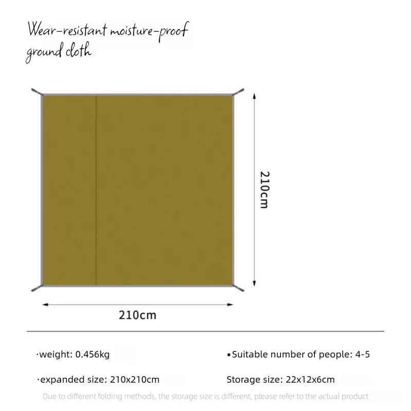 Camping Mat Waterproof Anti-Puncture 210D Oxford