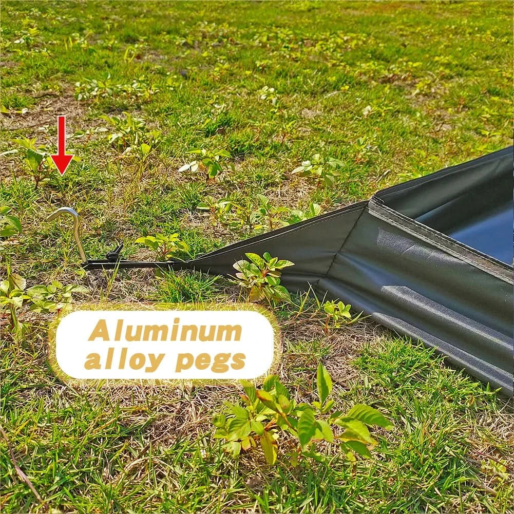 Camping Mat Waterproof Oxford Raised Edge Portable & Lightweight