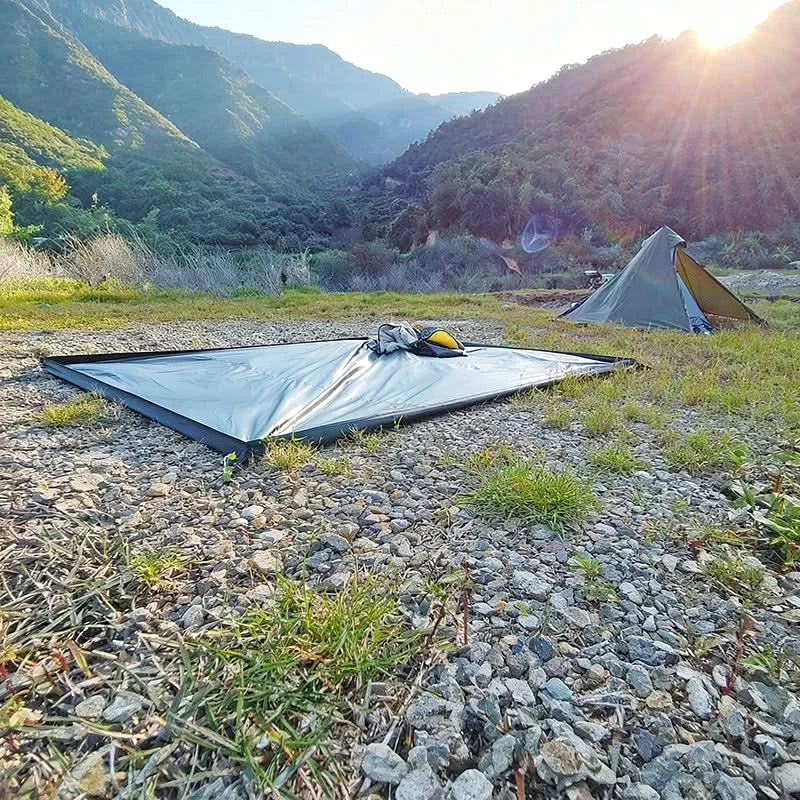 Camping Mat Waterproof Oxford Raised Edge Portable & Lightweight