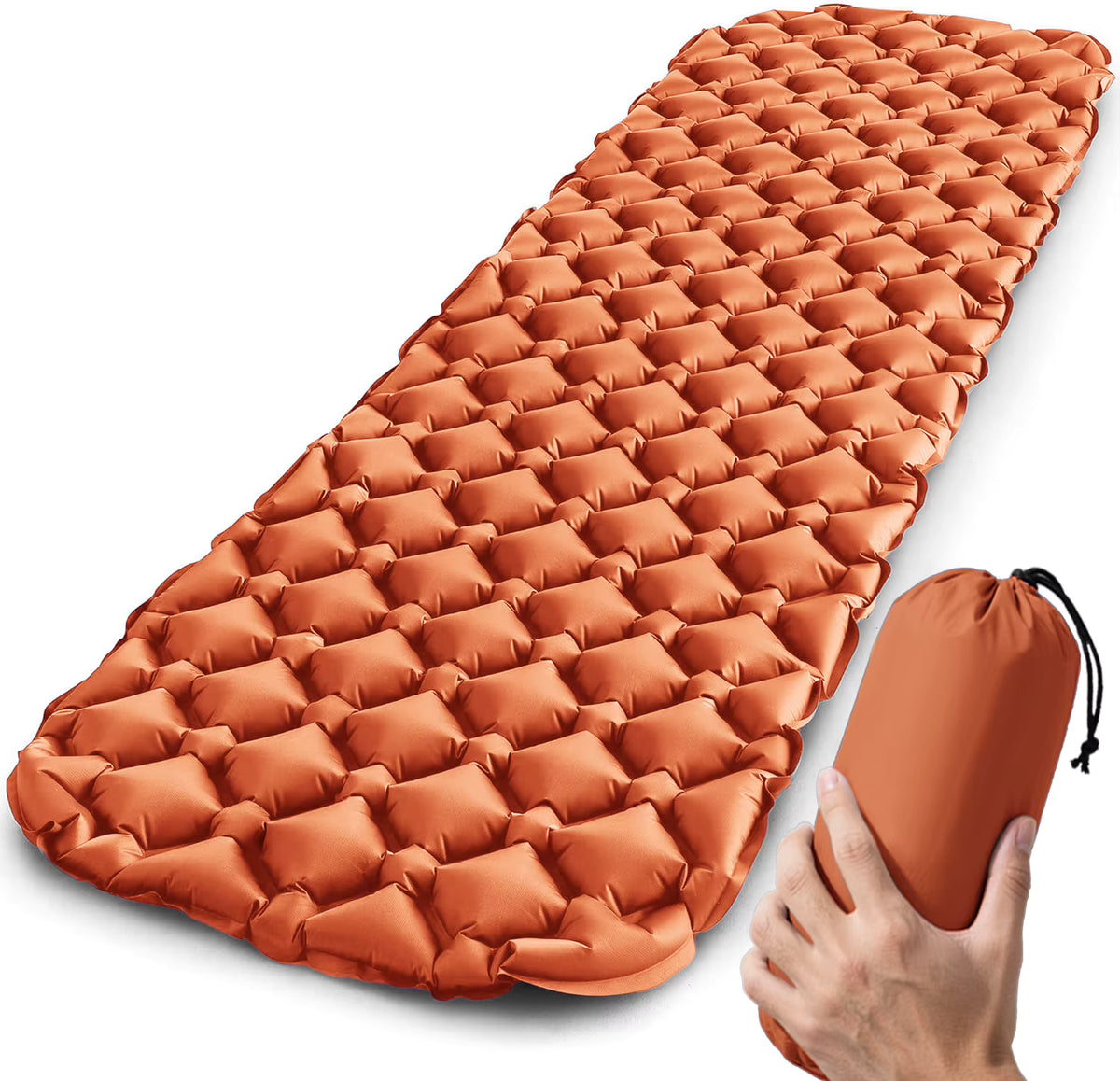 Camping Sleeping Pad Ultralight Inflatable TPU Nylon