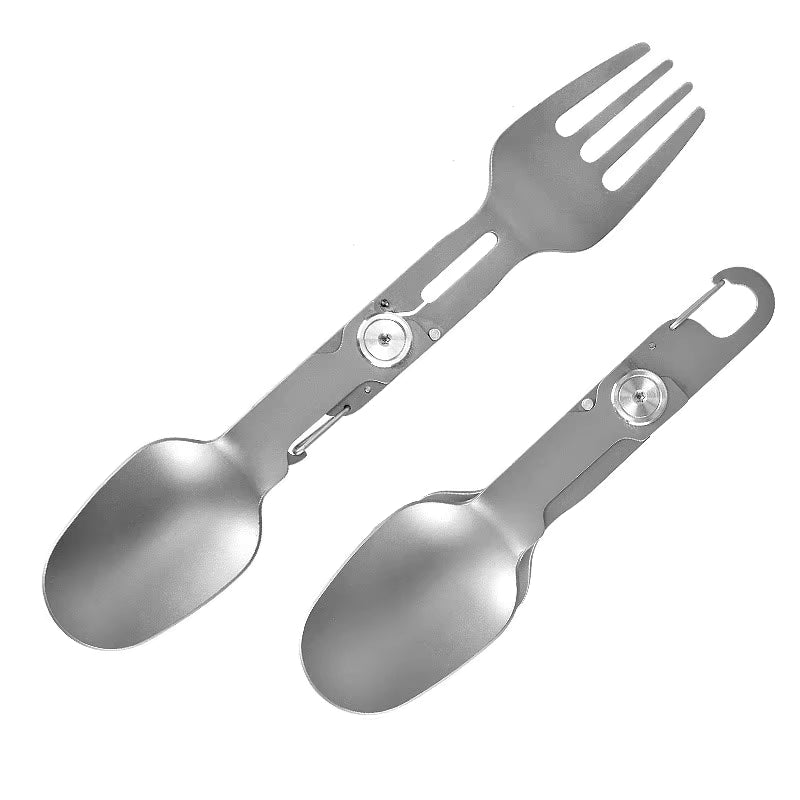 Camping Spork Foldable Titanium Lightweight