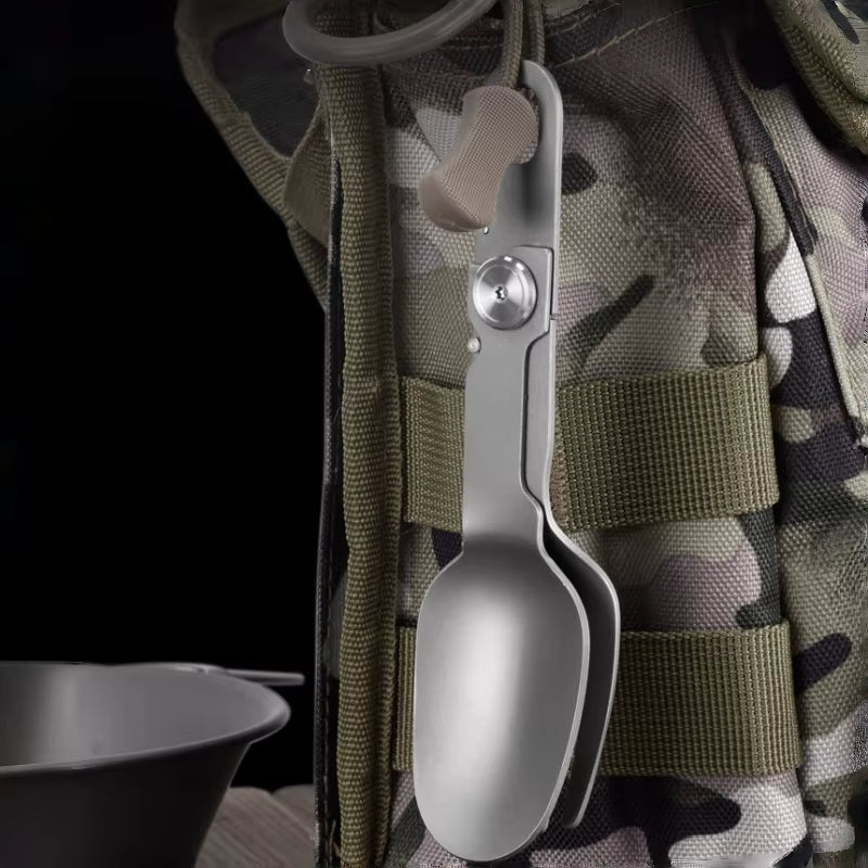 Camping Spork Foldable Titanium Lightweight