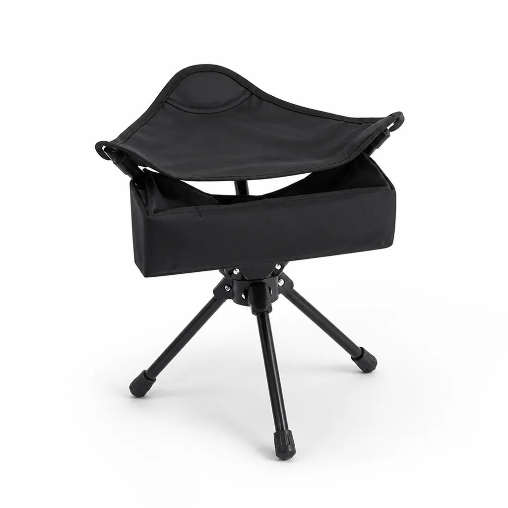 Camping Stool 360° Rotating Foldable With Carry Bag