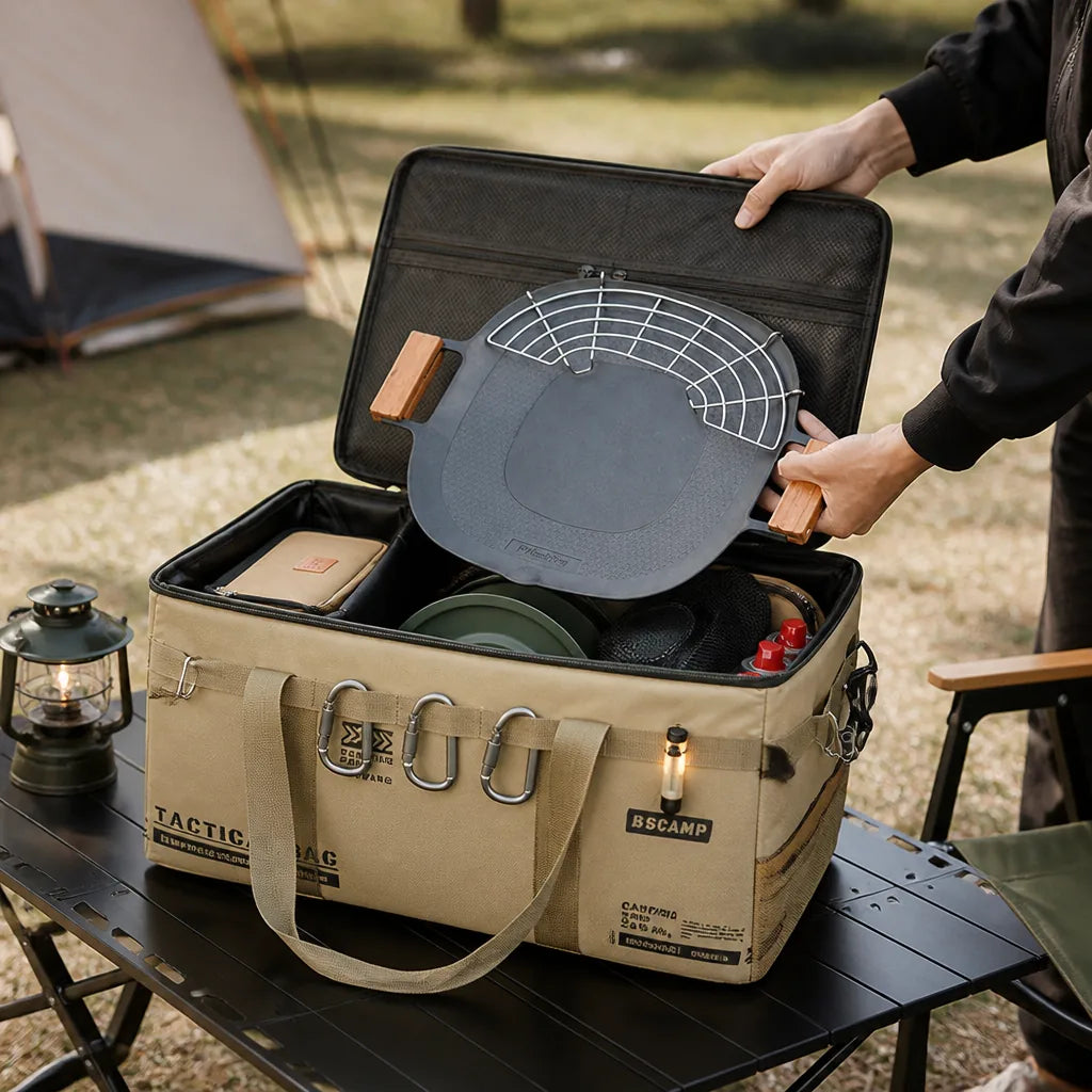 Camping Storage Bag Insulated & Waterproof Tactical Foldable