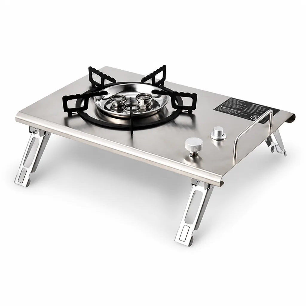 Camping Stove 6500W One-Click Ignition Windproof