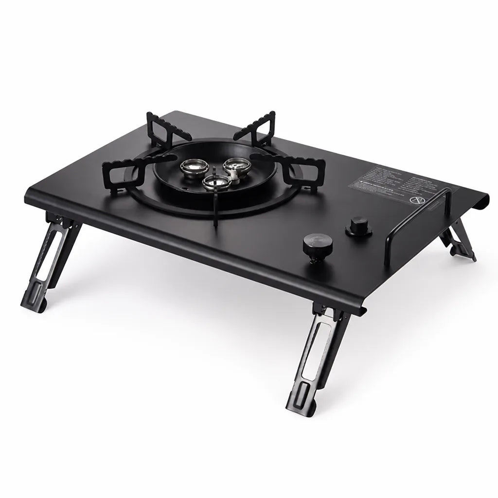 Camping Stove 6500W One-Click Ignition Windproof