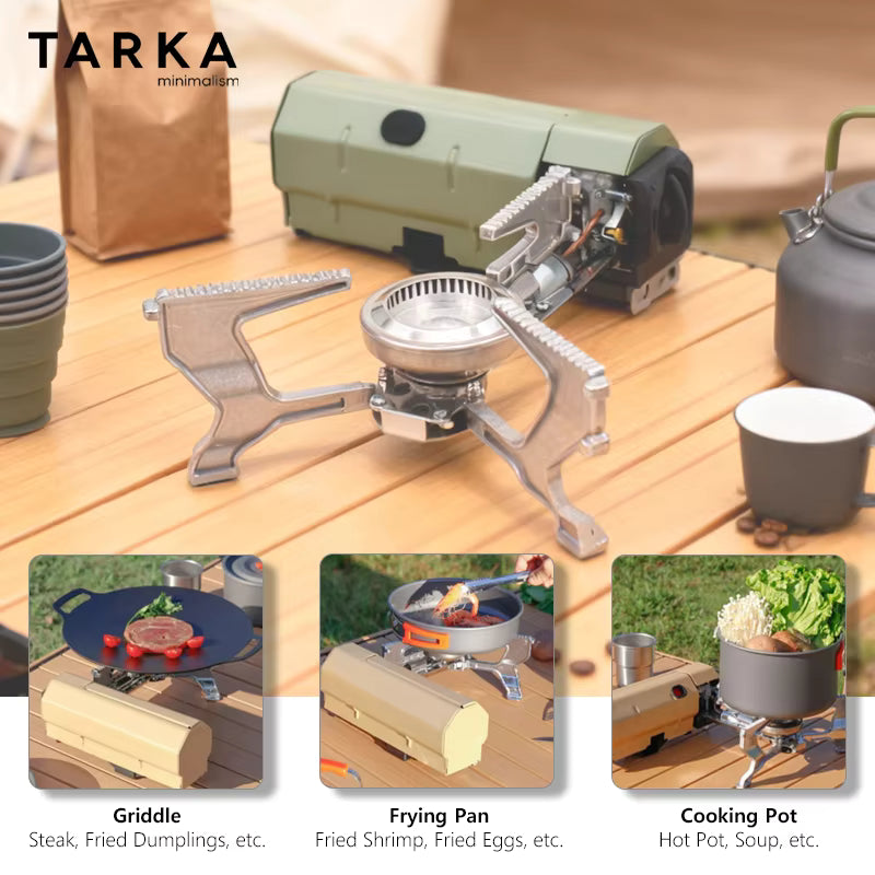 Camping Stove Foldable Stainless Steel 2600W