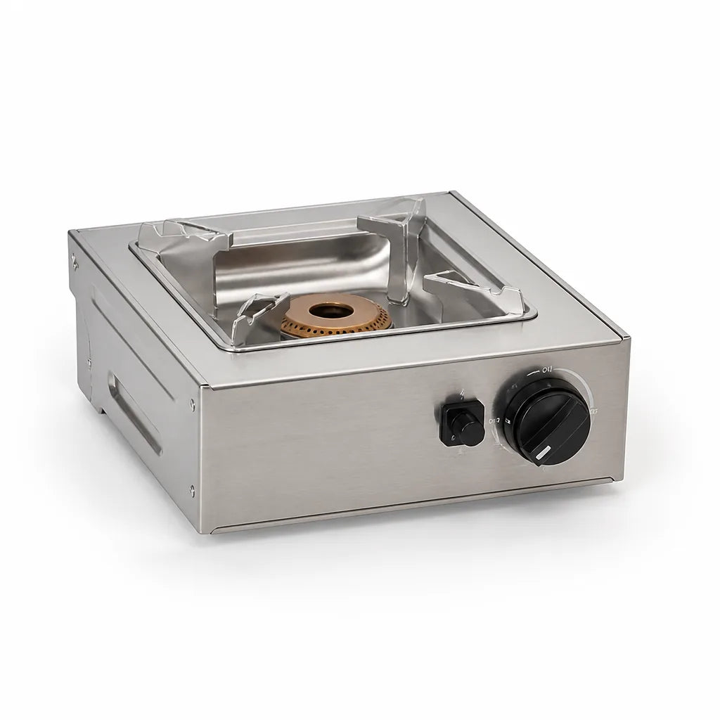 Camping Stove IGT Compatible One-Touch Ignition & Adjustable Flame