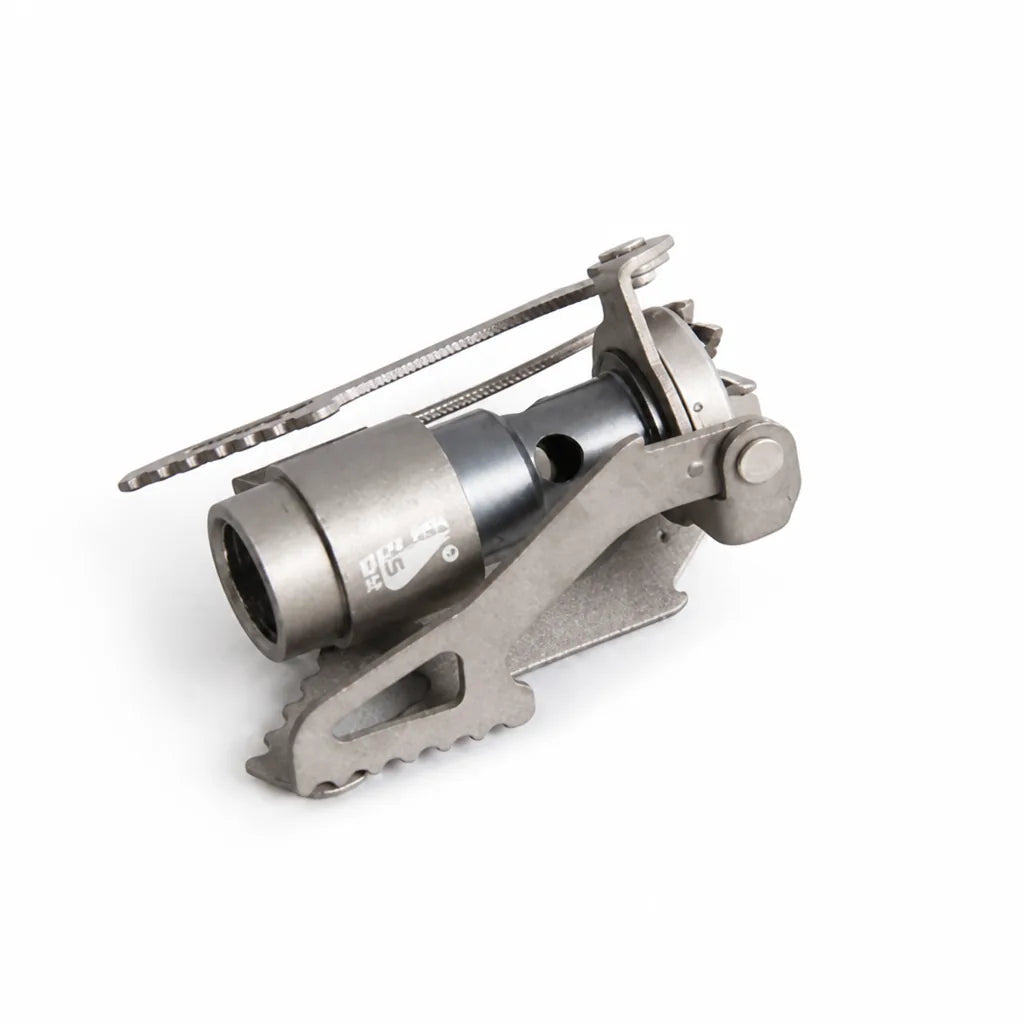 Camping Stove Titanium Foldable Lightweight 25g