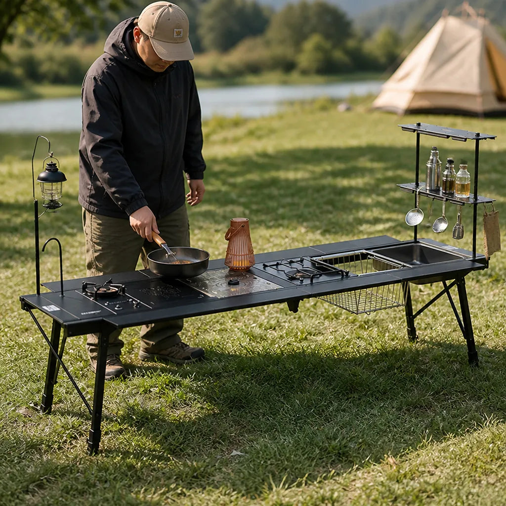 Camping Table Foldable Lightweight Aluminum Alloy