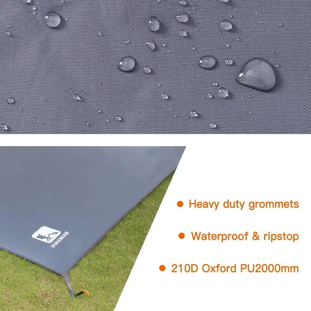 Camping Tarp Waterproof PU2000mm 210D Oxford