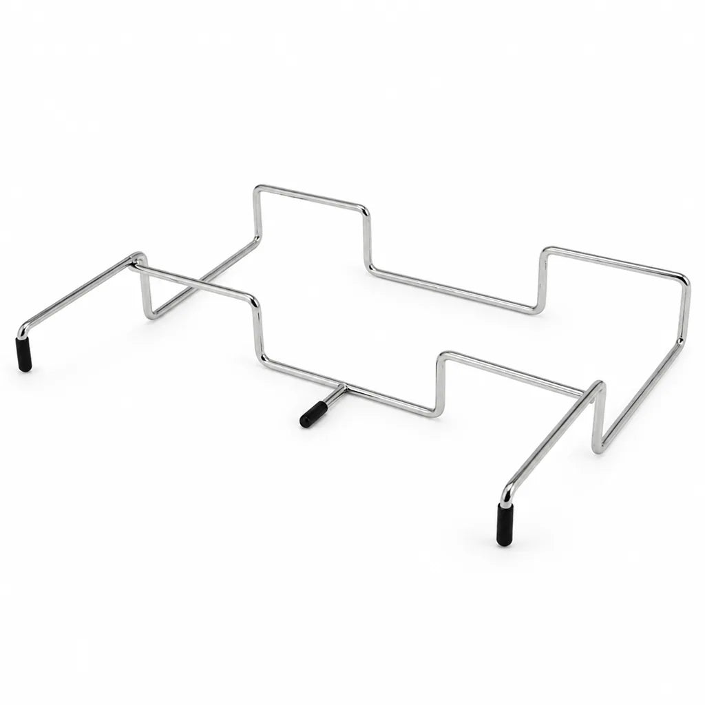 Camping Trash Holder Stainless Steel Foldable Table Stand