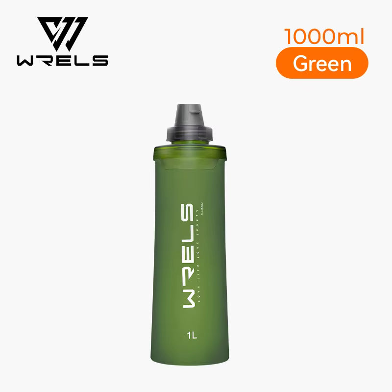 Collapsible Water Bottle Ultralight Built-In Filter & Leakproof Cap
