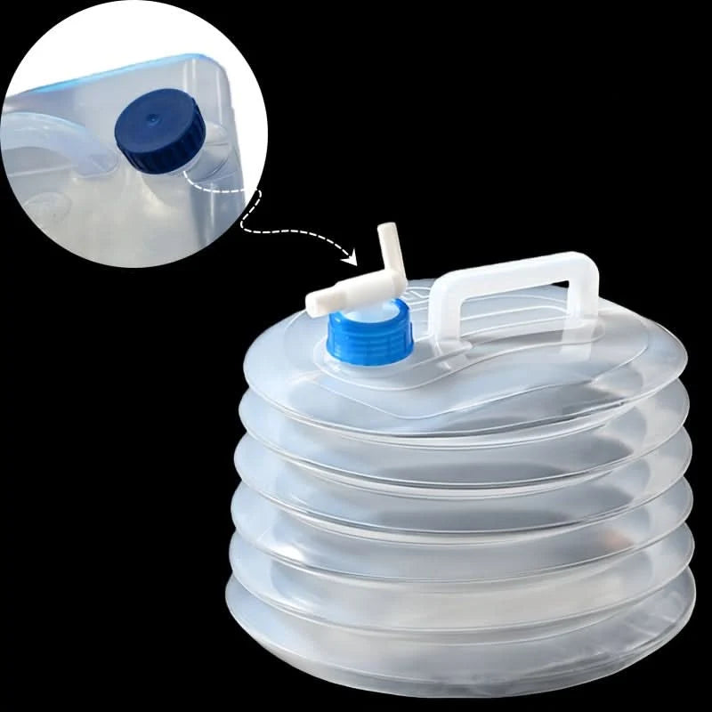 Collapsible Water Container Food-Grade Sealed Lid