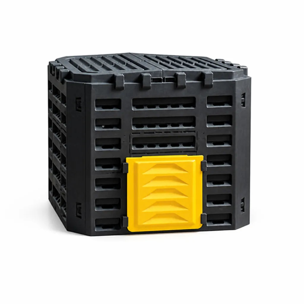 Compost Bin Large Opening Stackable Aerated