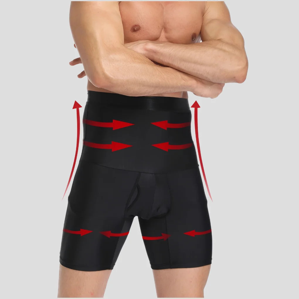 Compression Pants Thigh & Waist Support Breathable Moisture-Wicking