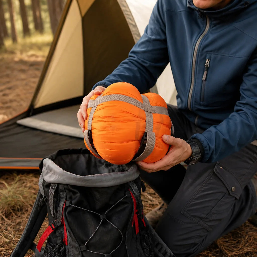 Convertible Double-Layer Camping Sleeping Bag