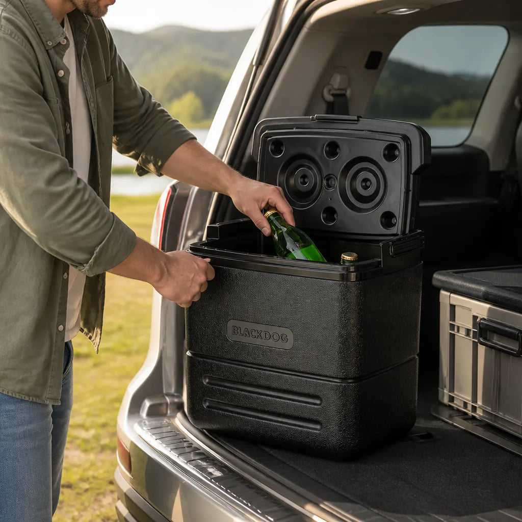 Cooler Box Vehicle-Mountable Insulated