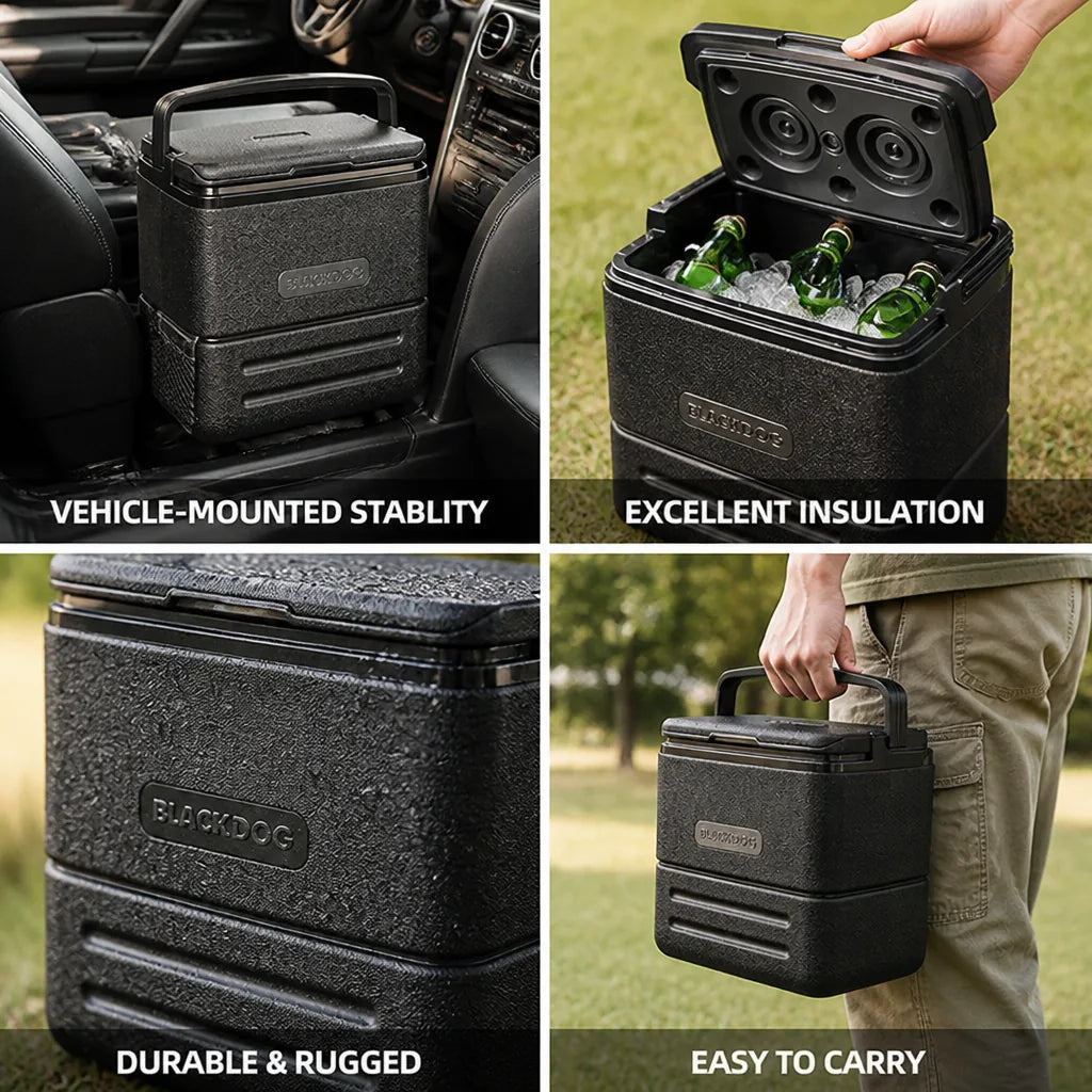 Cooler Box Vehicle-Mountable Insulated