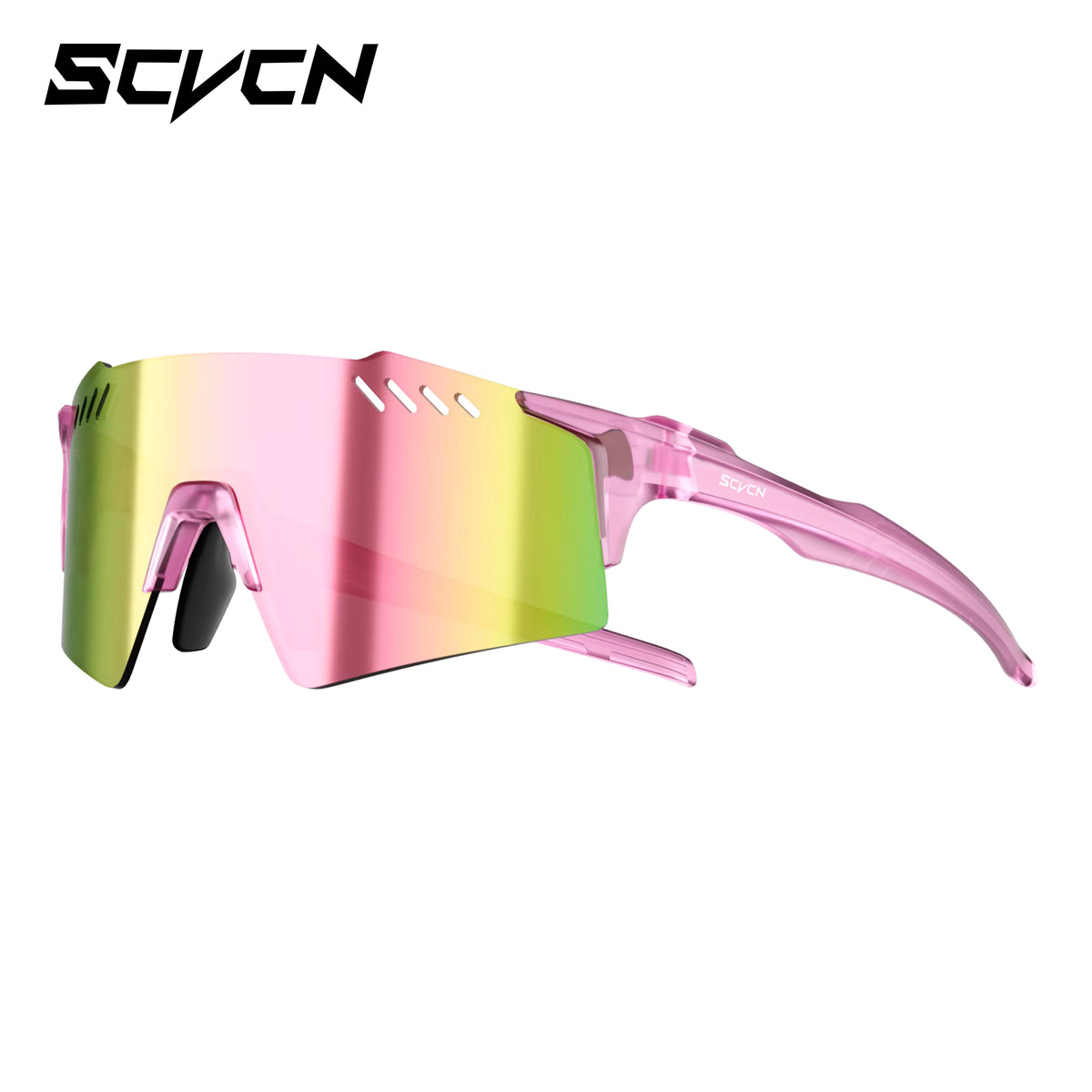 Cycling Glasses Rimless Lightweight Photochromic