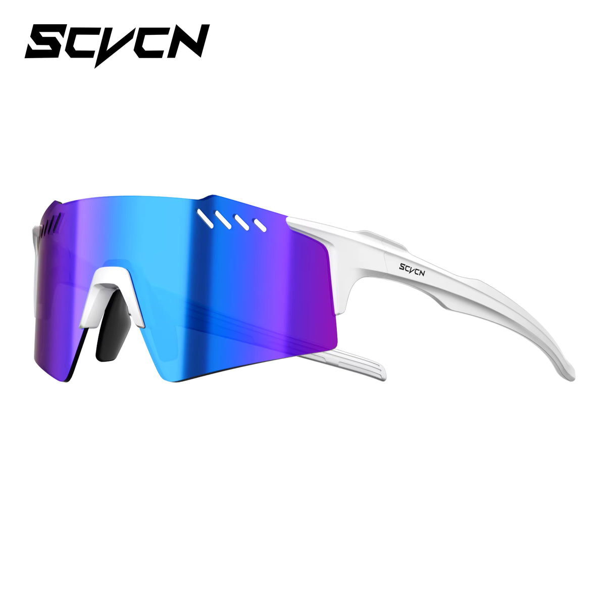 Cycling Glasses Rimless Lightweight Photochromic