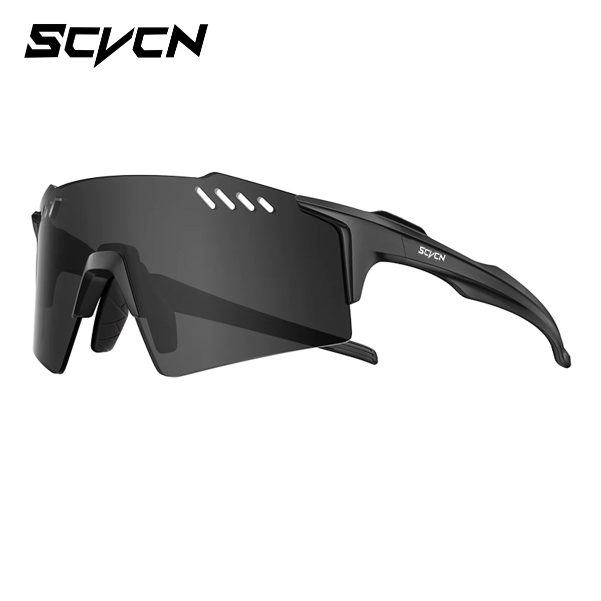 Cycling Glasses Rimless Lightweight Photochromic