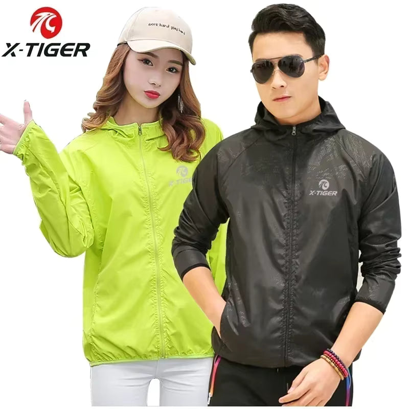 Cycling Jacket Windproof & Reflective Lightweight Sun Protection