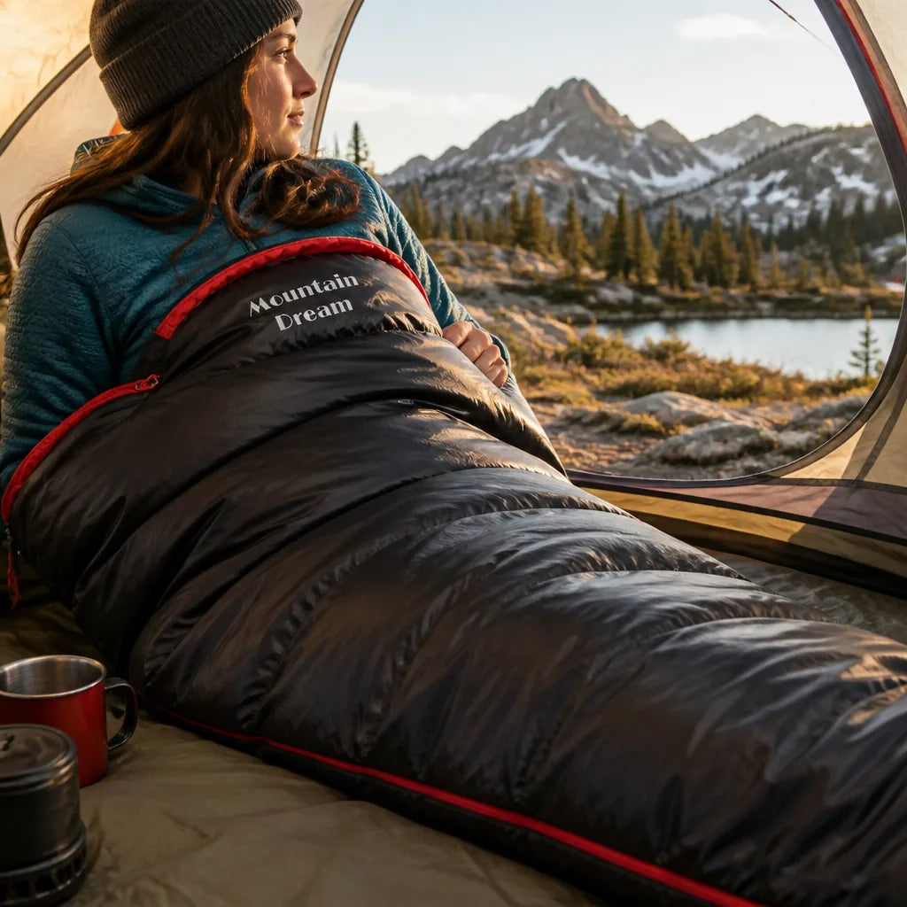 Duck Down Winter Sleeping Bag (To -20°C)