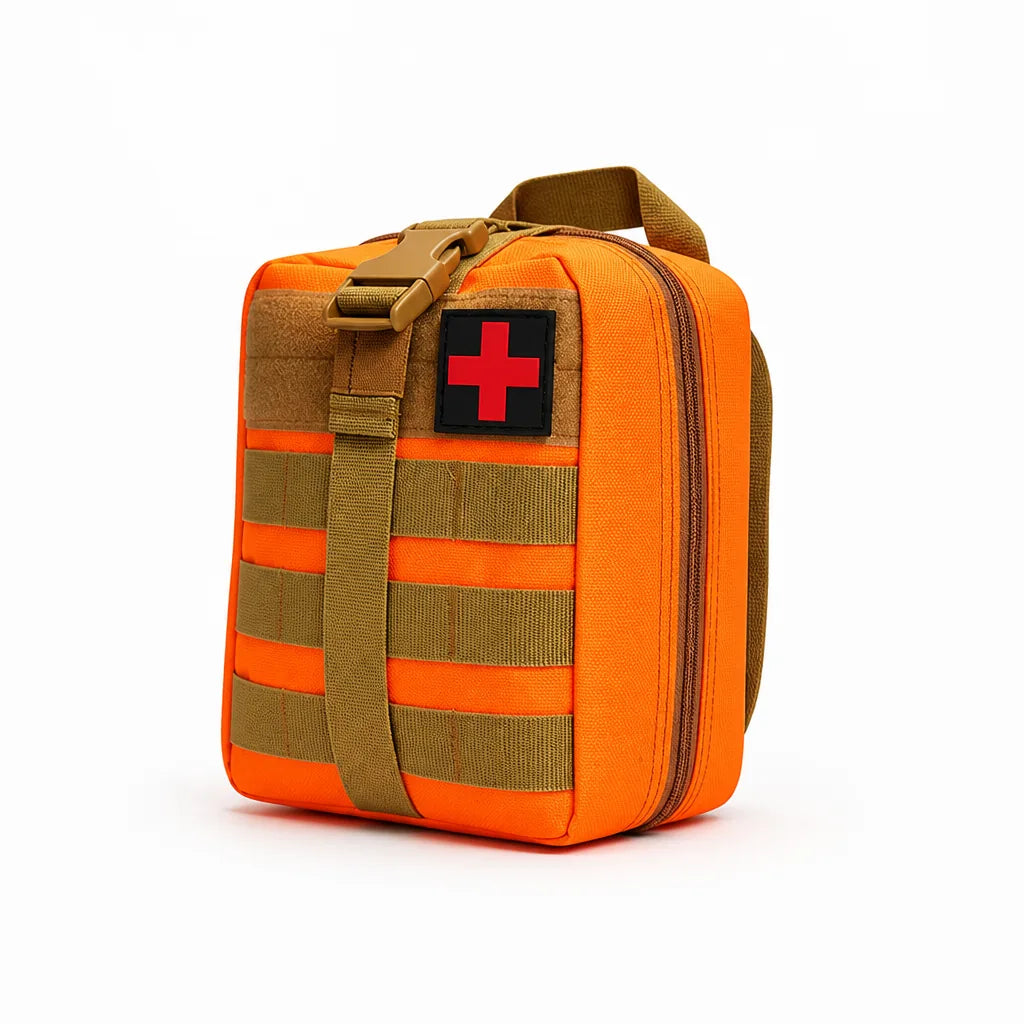 Emergency Kit 24-Piece MOLLE-Compatible Water-Repellent Nylon