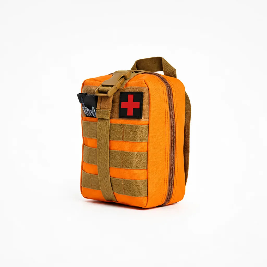 Emergency Kit 24-Piece MOLLE-Compatible Water-Repellent Nylon