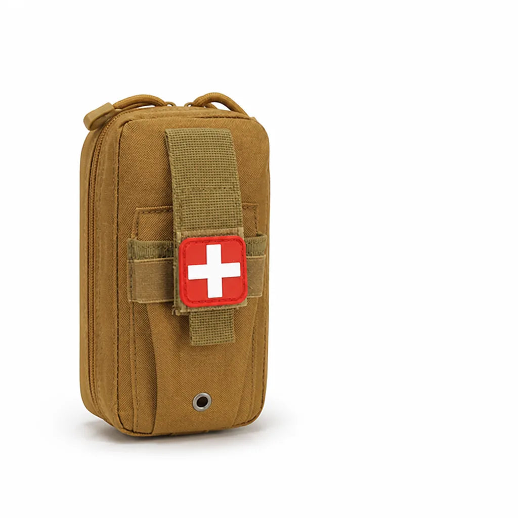 First Aid Pouch MOLLE-Compatible Water-Resistant Organized Interior