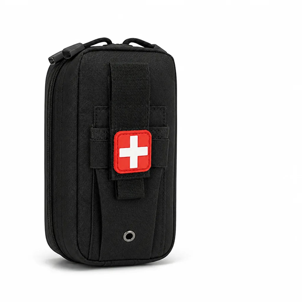 First Aid Pouch MOLLE-Compatible Water-Resistant Organized Interior