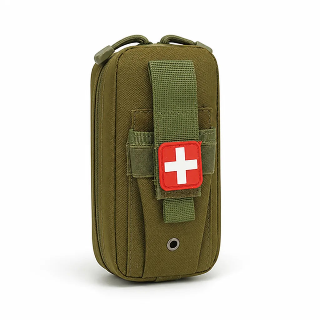 First Aid Pouch MOLLE-Compatible Water-Resistant Organized Interior