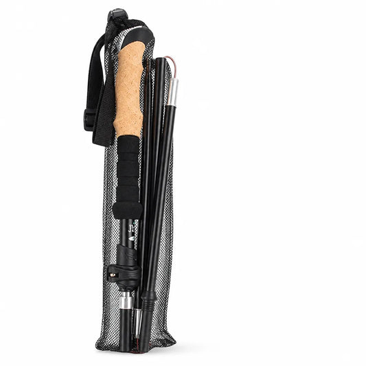 Foldable Telescopic Aluminum Hiking Pole (Shock-Absorbing Wrist Strap)