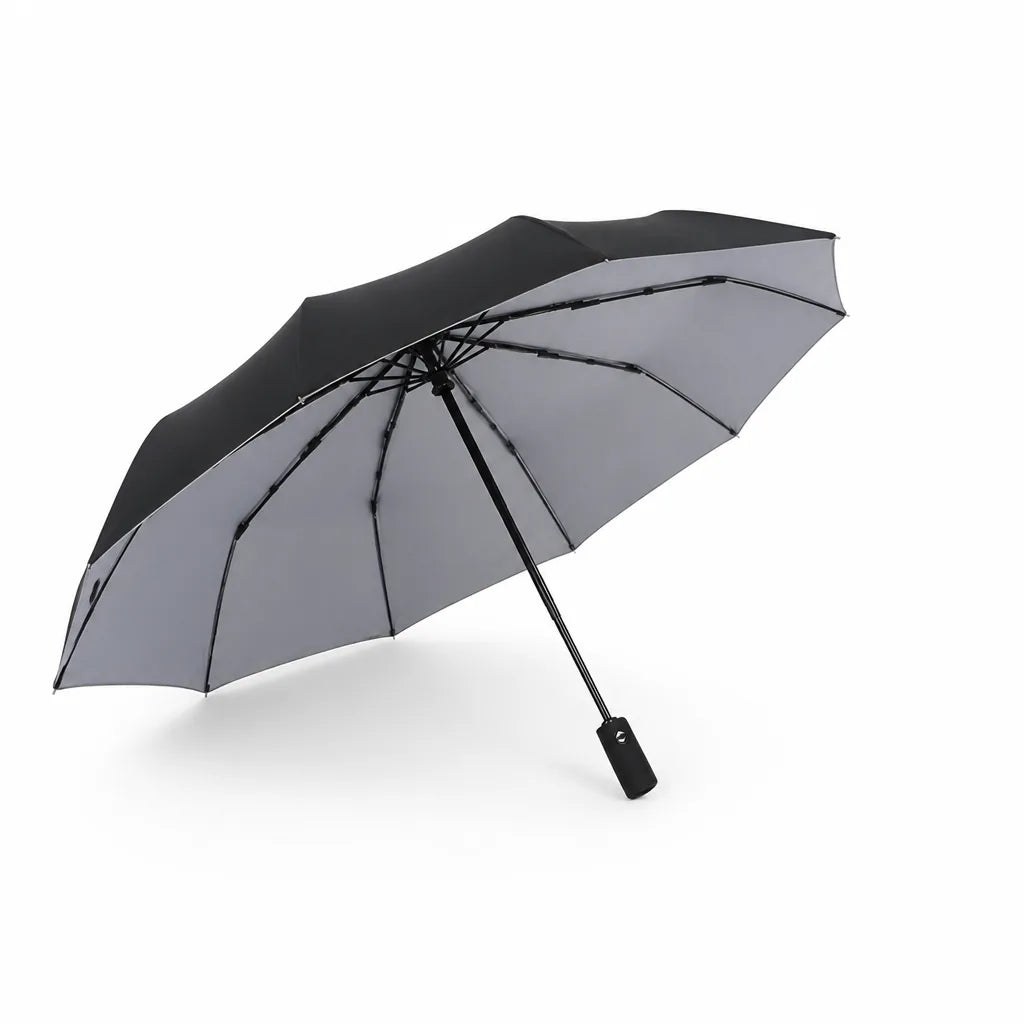 Foldable Windproof Umbrella With One-Hand Operation