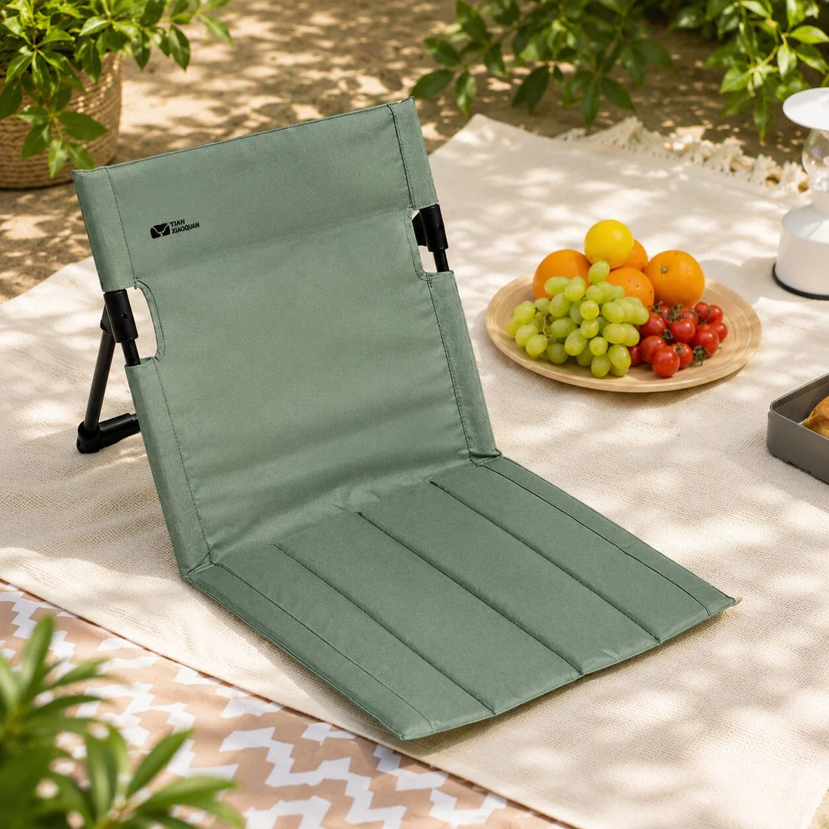 Folding Camping Chair Lightweight Compact Fold Tool-Free Setup