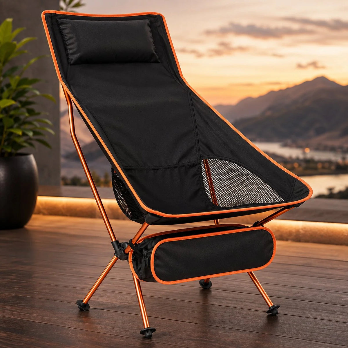 Folding Camping Chair Ultralight & Compact Quick Setup