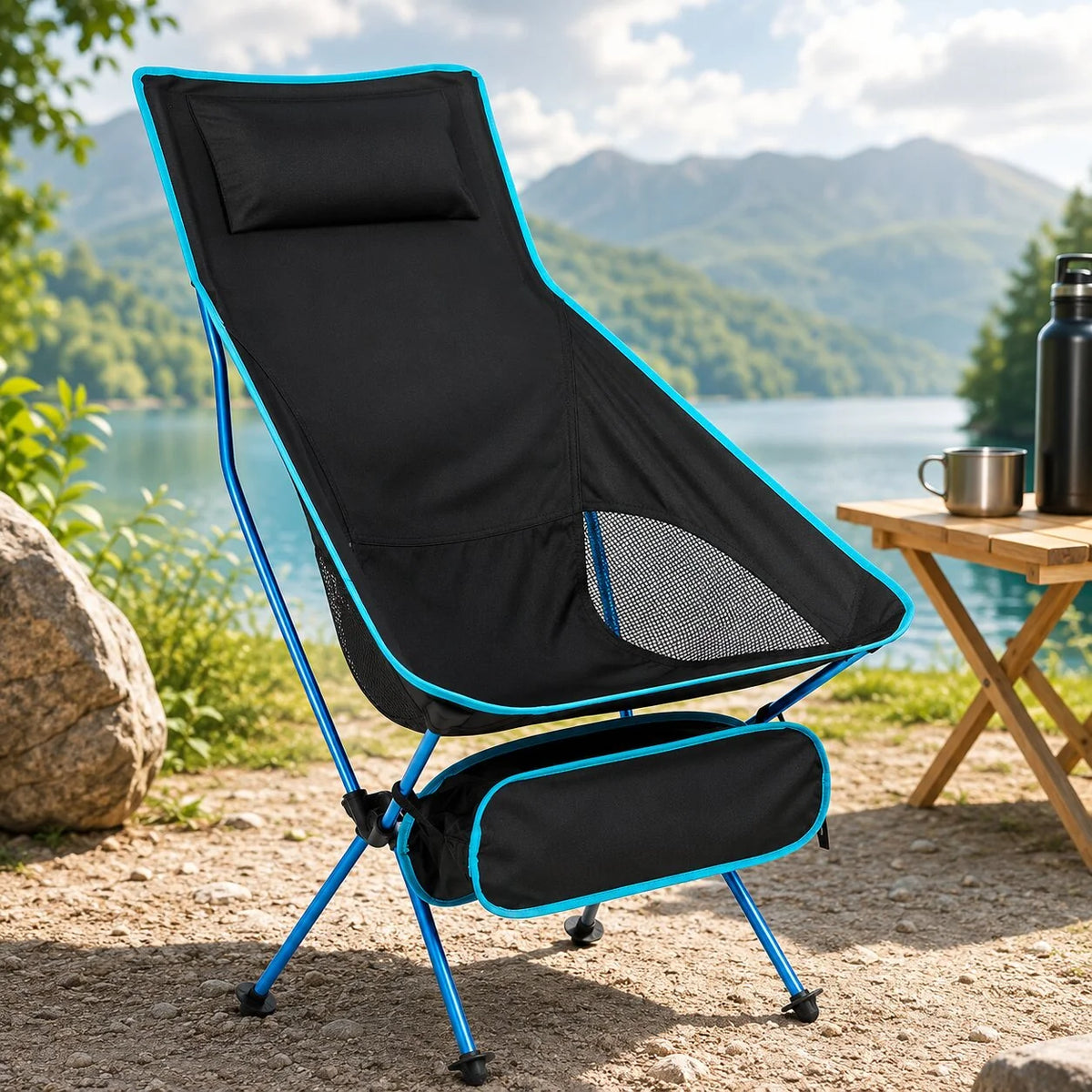 Folding Camping Chair Ultralight & Compact Quick Setup