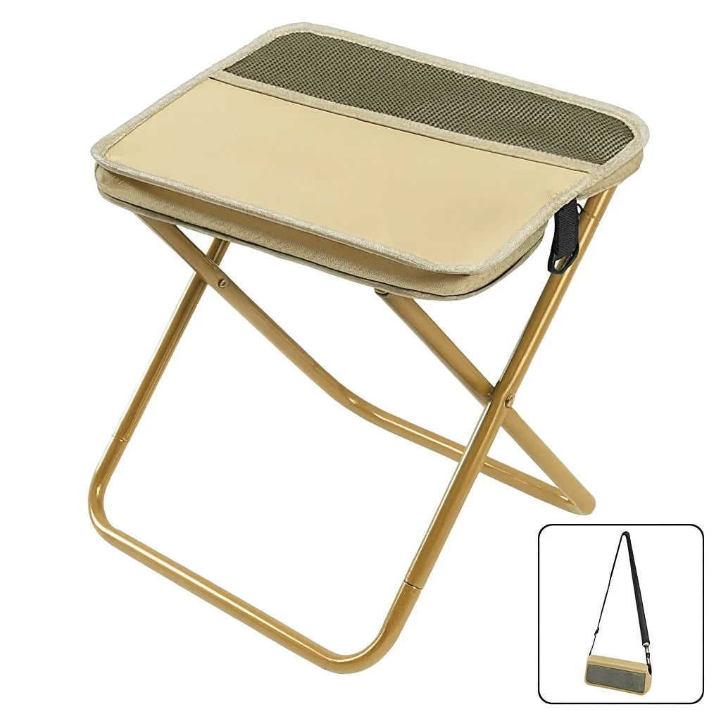 Folding Chair Backpack Waterproof Seat & Quick-Unfold