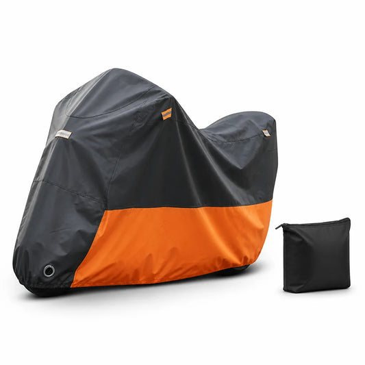 Full-Coverage Waterproof UV-Resistant Motorcycle Cover (Integrated Lock Hole)
